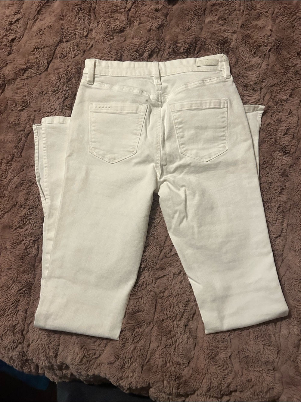 Blank NYC White High-Rise Mini Flare Jeans The Hoyt sz 26 - Picture 5 of 8